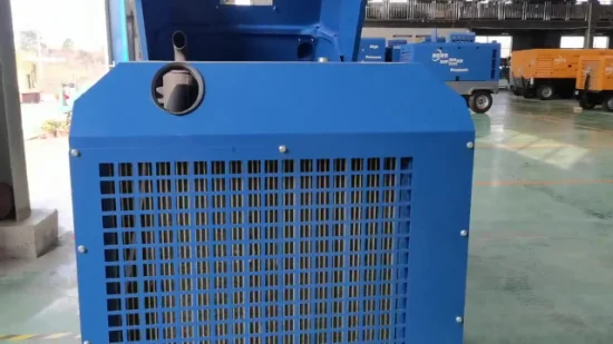 Compressore d'aria portatile diesel industriale a vite da 41kw 8bar 5m3/Min 185cfm