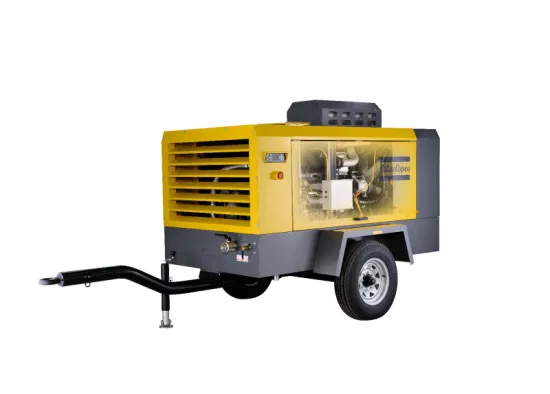 Compressore d'aria mobile portatile Atlas Copco (10m3/min 10,3bar 12bar XATS156C XAHS166C)